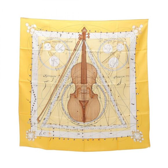 Hermes La Musique des Spheres Silk Scarf - Picture 1 of 10